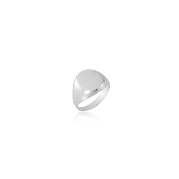 Anel em Prata 925 Caixa Oval Anel em Prata 925 Caixa Oval
