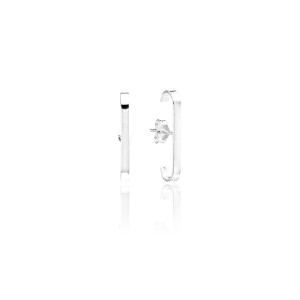 Ear Hook em Prata 925 Laminado Ear Hook em Prata 925 Laminado