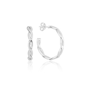 Argola em Prata 925 Corrente