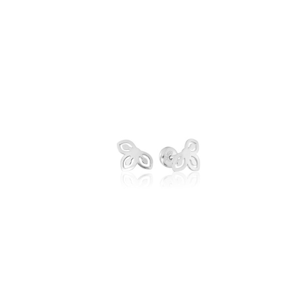 Brinco Baby Press em Prata 925 Flor de Liz Brinco Baby Press em Prata 925 Flor de Liz