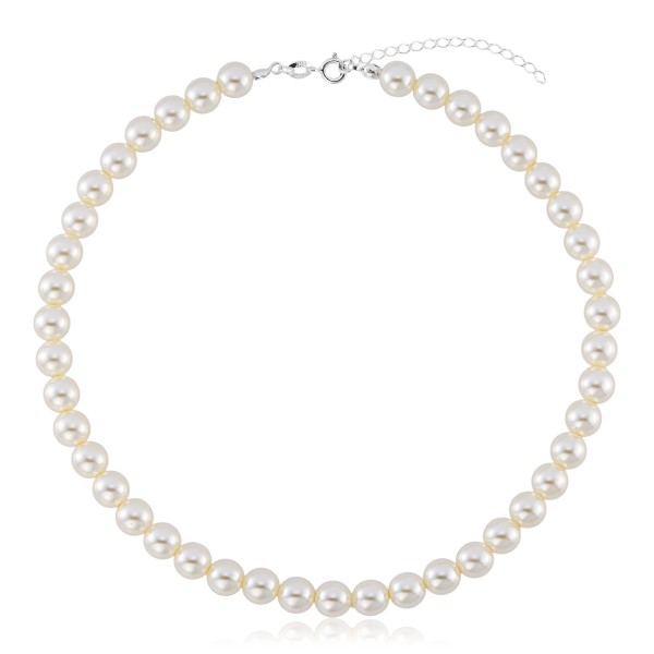 Choker em Prata 925 Pérolas