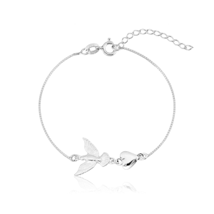 Pulseira em Prata 925 Espírito Santo Pulseira em Prata 925 Espírito Santo