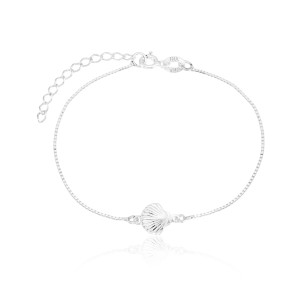 Pulseira em Prata 925 Concha