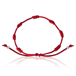 Pulseira em Prata 925 Sete Nós