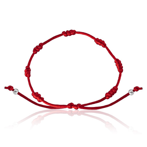 Pulseira em Prata 925 Sete Nós