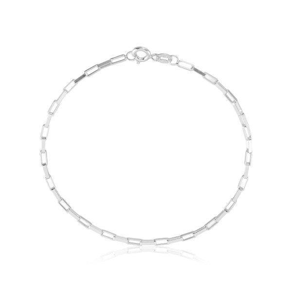 Pulseira em Prata 925 Veneziana Longa