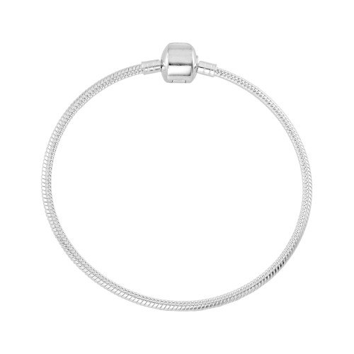 Pulseira em Prata 925 Rabo de Rato Redondo