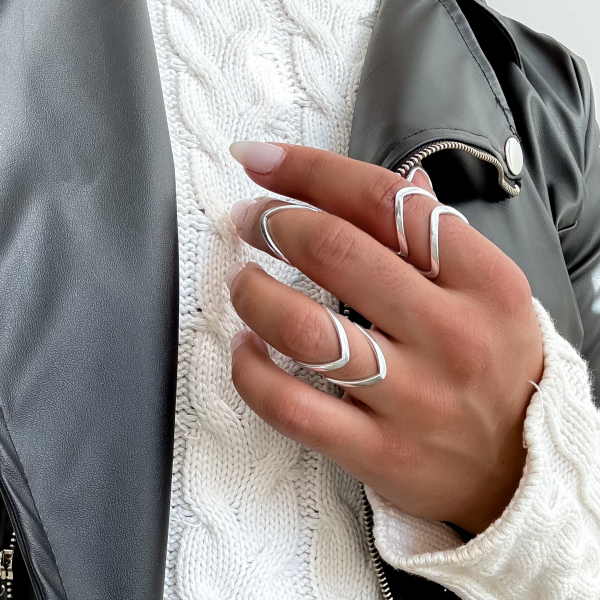 Anel em Prata Tubarão