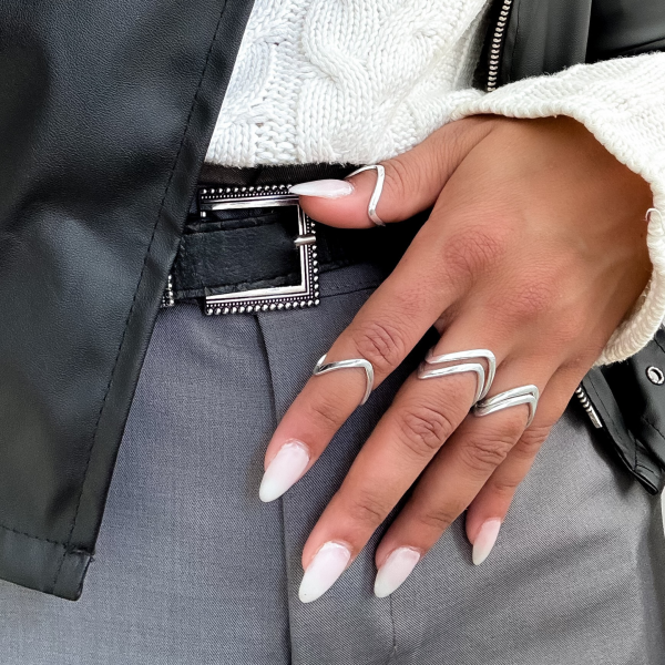 Anel em Prata Tubarão