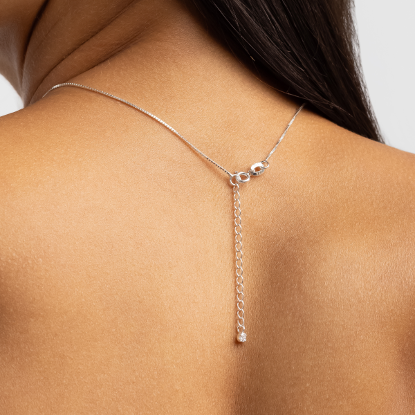 Gargantilha em Prata 925 Bola