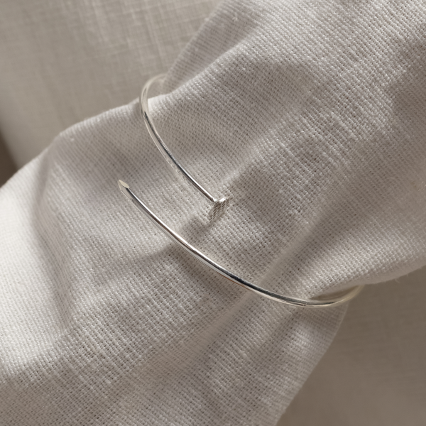 Bracelete em Prata 925 Prego